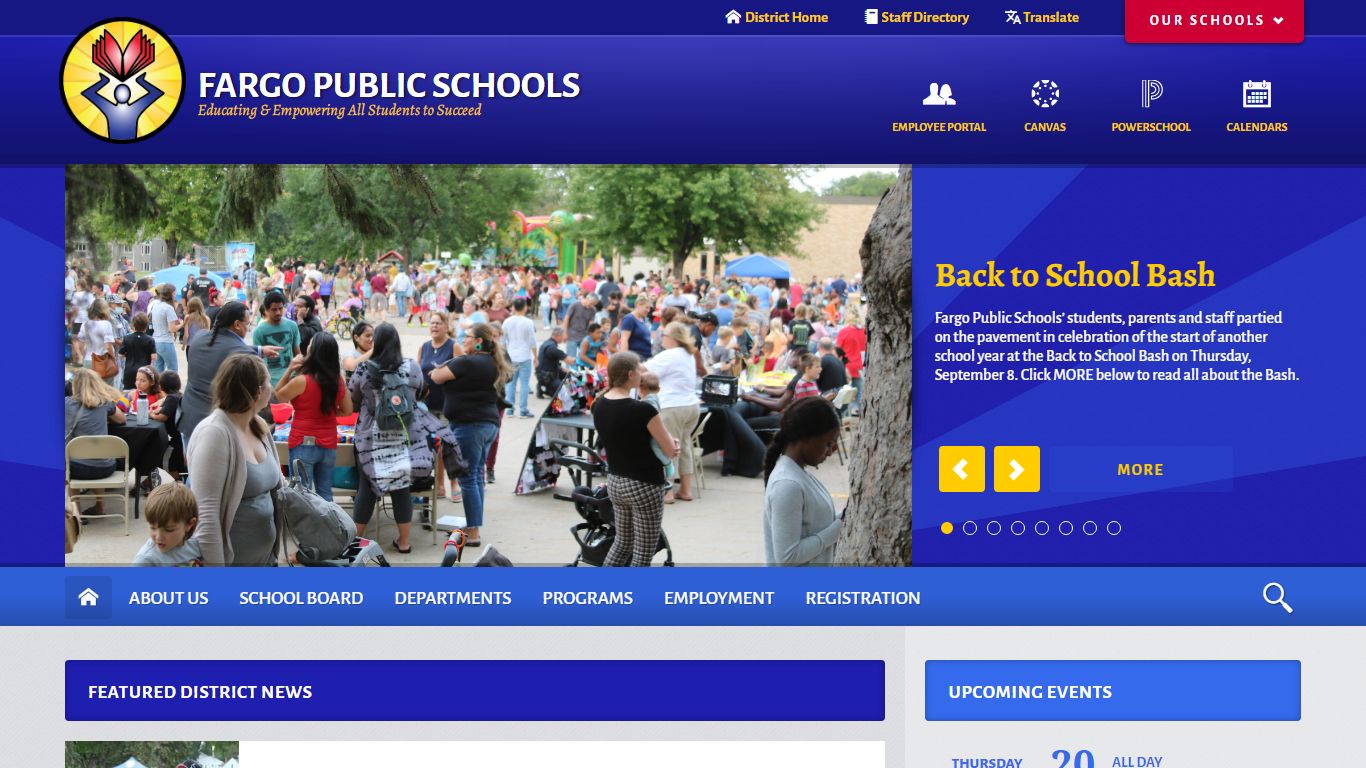 Fargo Public Schools / Homepage